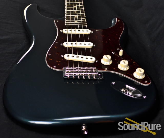 Grosh NOS Retro Charcoal Frost Metallic Electric Guitar — image 2