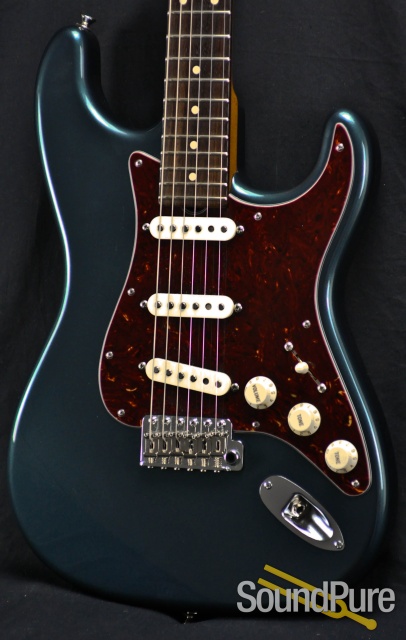 Grosh NOS Retro Charcoal Frost Metallic Electric Guitar — image 6