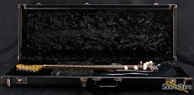 Grosh NOS Retro Charcoal Frost Metallic Electric Guitar — image 7
