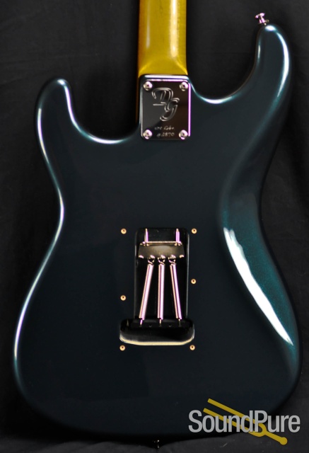 Grosh NOS Retro Charcoal Frost Metallic Electric Guitar — image 9