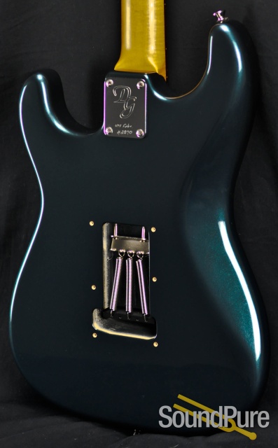 Grosh NOS Retro Charcoal Frost Metallic Electric Guitar — image 10