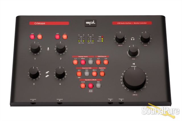 SPL Crimson - USB Audio-Interface and Monitor Controller-Blk — image 1