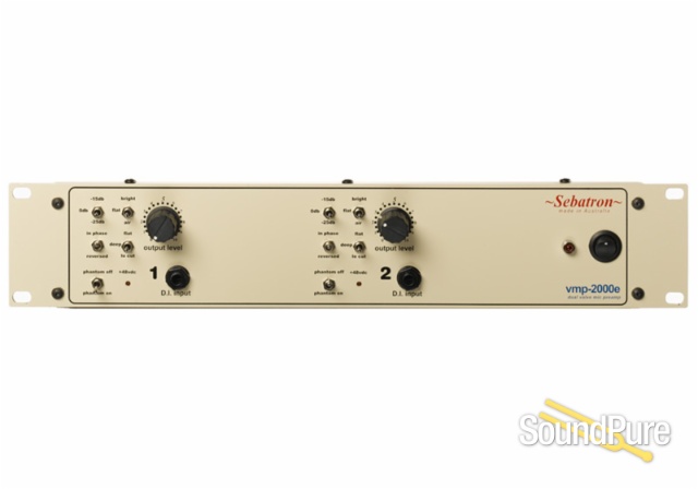 Sebatron VMP 2000e Dual Tube Mic Pre — image 1