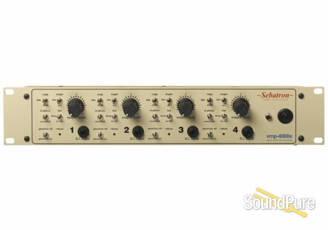 Sebatron VMP 4000e 4 Channel Tube Mic Pre — image 1