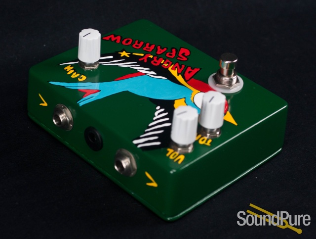 Flickinger Angry Sparrow Fuzz Pedal - Dark Green — image 2