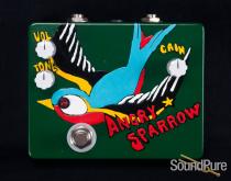 Flickinger Angry Sparrow Fuzz Pedal - Dark Green Flickinger Angry Sparrow Fuzz Pedal - Dark Green