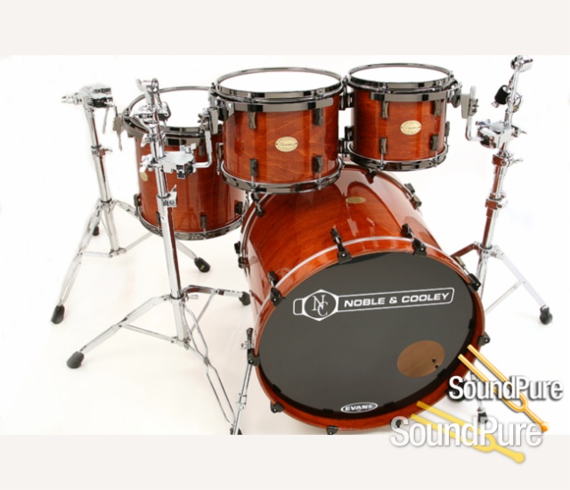 Noble & Cooley 4pc CD Maple Drum Set-Maple/Black — image 1