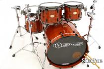 Noble & Cooley 4pc CD Maple Drum Set-Maple/Black Noble & Cooley 4pc CD Maple Drum Set-Maple/Black