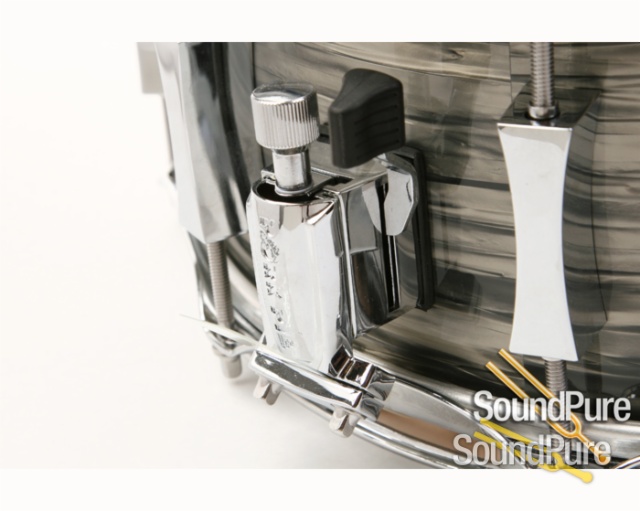Pork Pie 6x14 Maple Snare Drum-Grey Oyster — image 2