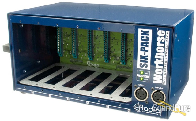 Radial Engineering SixPack - 6 Slot 500 Series Chassis — image 2
