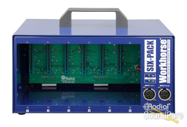 Radial Engineering SixPack - 6 Slot 500 Series Chassis