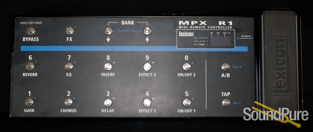 Lexicon MPX1 Studio Multi-FX Unit With MPX-R1 Foot Control — image 6