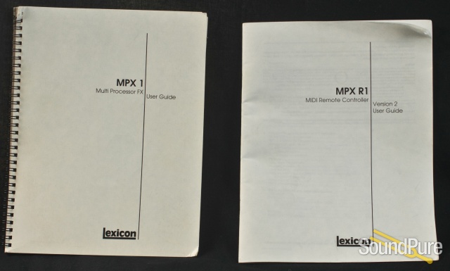 Lexicon MPX1 Studio Multi-FX Unit With MPX-R1 Foot Control — image 9
