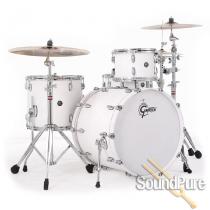 Gretsch 3pc Renown RN1-R643 Maple Drum Set-Satin White Gretsch 3pc Renown RN1-R643 Maple Drum Set-Satin White