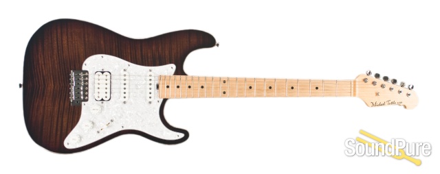 Michael Tuttle Tiger Burst Poly Bent Top Standard #Std-220 — image 4