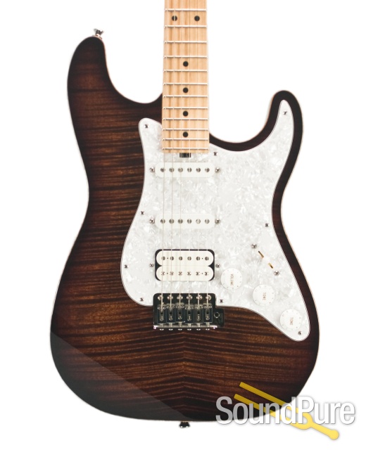 Michael Tuttle Tiger Burst Poly Bent Top Standard #Std-220 — image 1