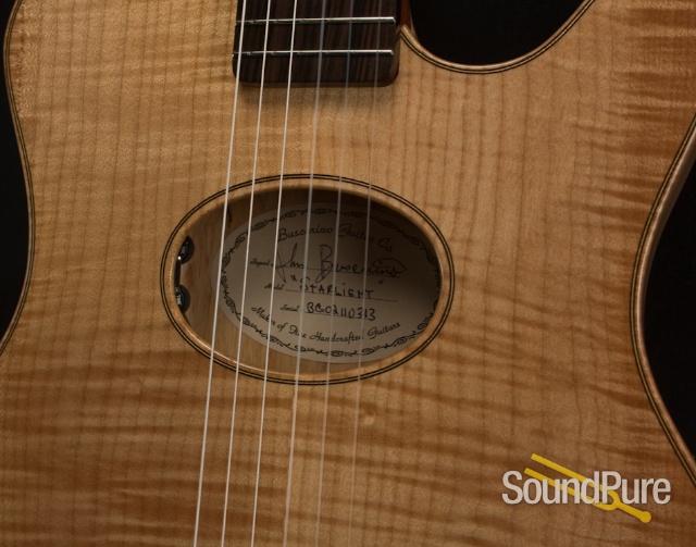 Buscarino Starlight Nylon String Acoustic Electric Guitar — image 10