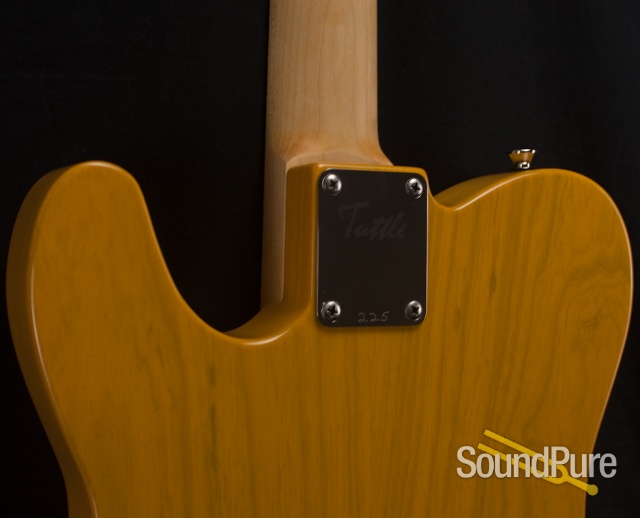 Tuttle Custom Classic T Butterscotch Nitro Electric Guitar