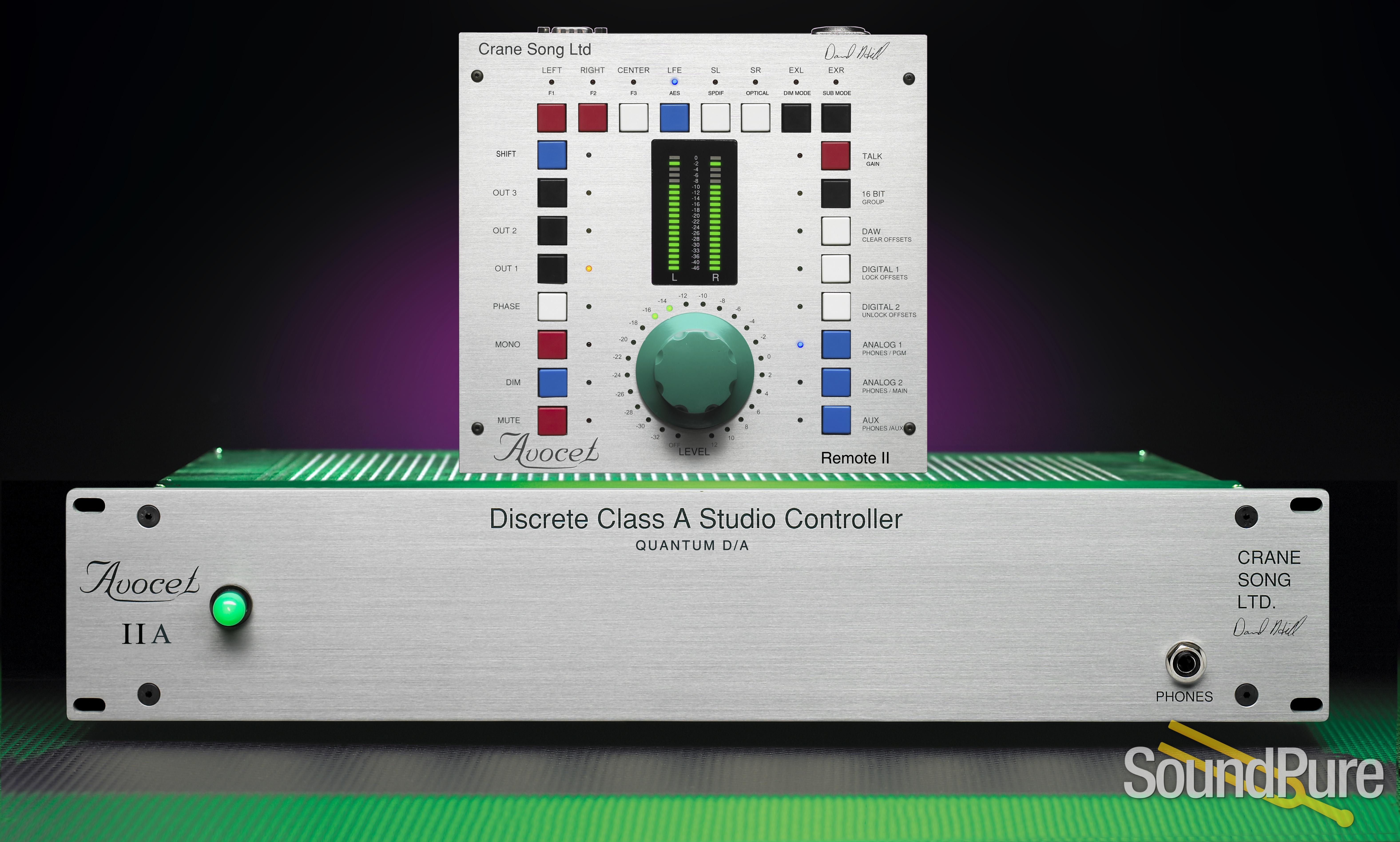 Crane Song Avocet IIA Monitor Controller With QUANTUM D/A