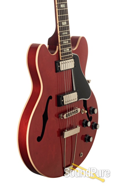 Gibson ES-390 Custom Shop Red Semi-Hollow #12463717 - Used — image 2