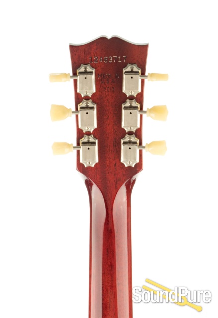 Gibson ES-390 Custom Shop Red Semi-Hollow #12463717 - Used — image 4