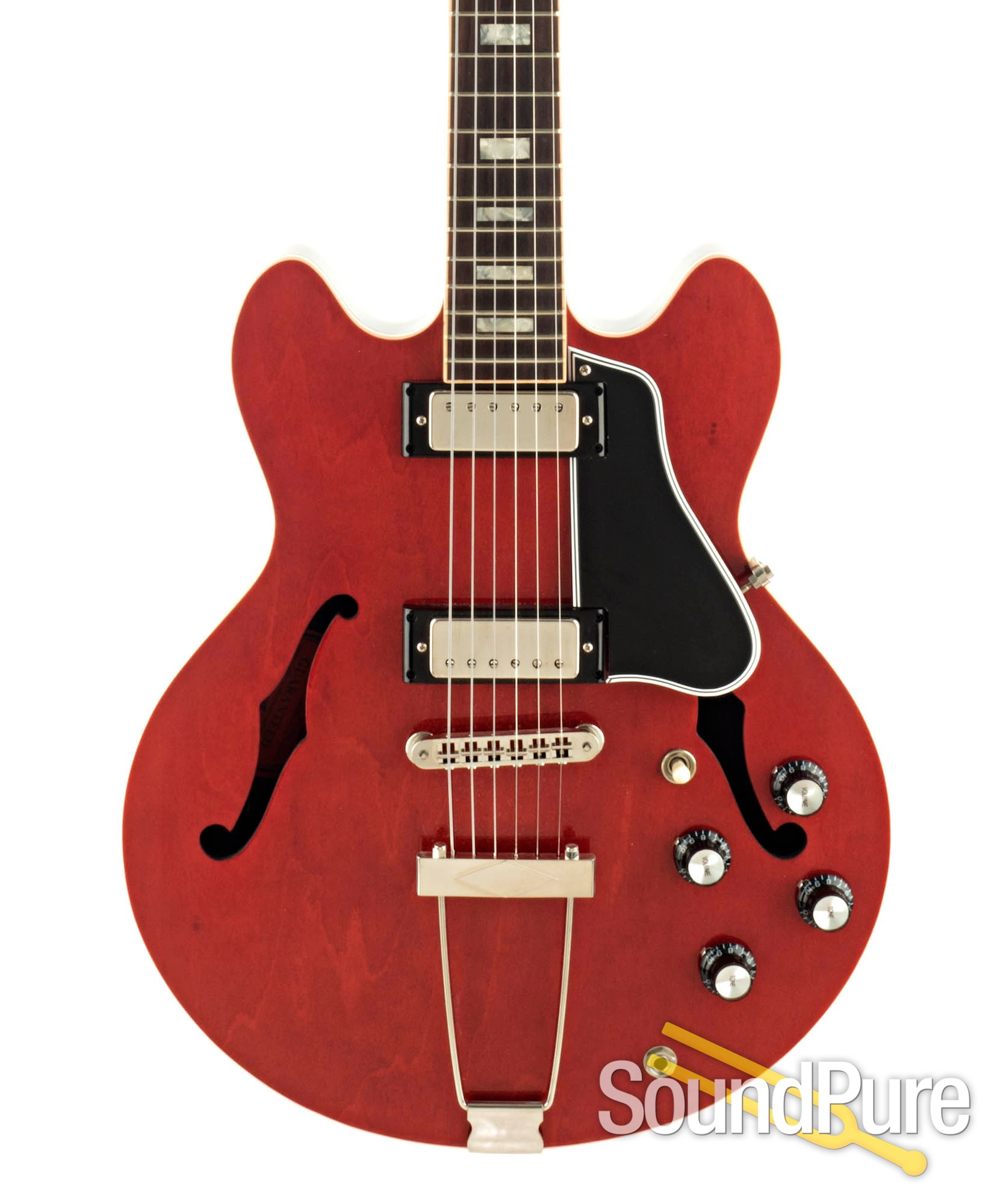 Gibson ES-390 Custom Shop Red Semi-Hollow #12463717 - Used