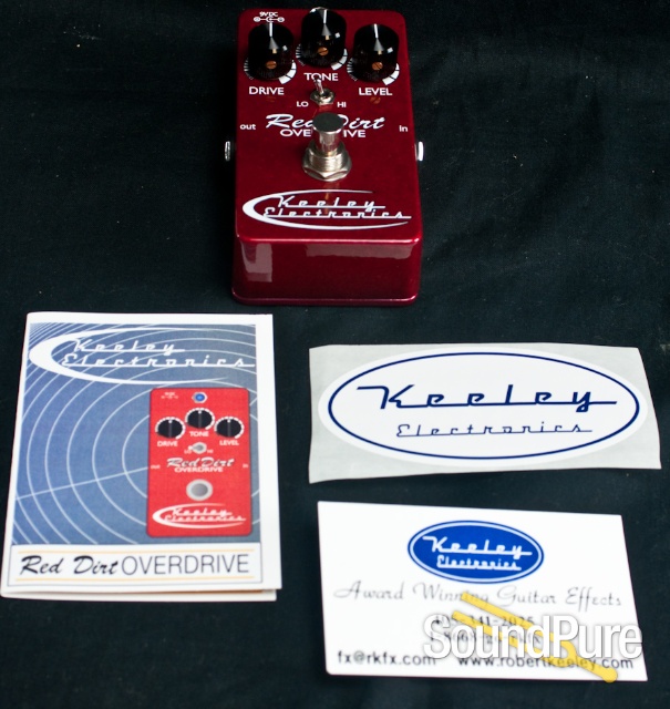 Keeley Red Dirt Overdrive Pedal — image 2