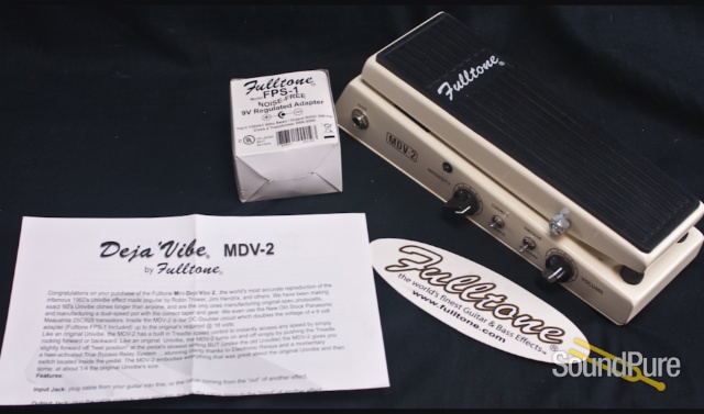 Fulltone Mini Deja Vibe 2 MDV-2 Pedal - Used — image 4