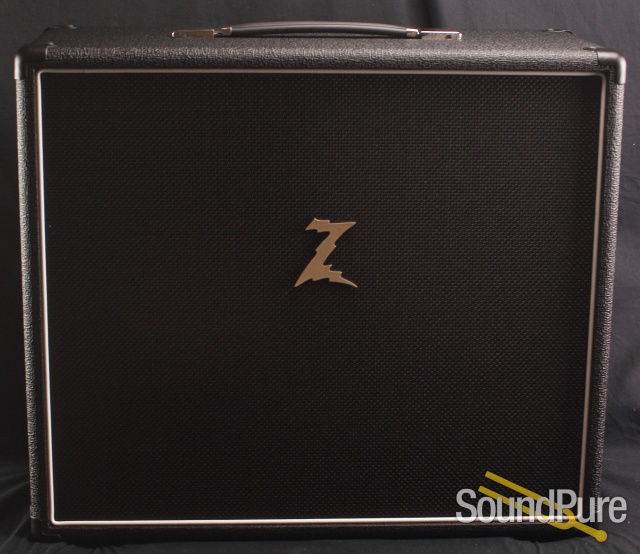 Dr. Z 1x12 Cabinet - Black/Black w/ Celestion Gold — image 1
