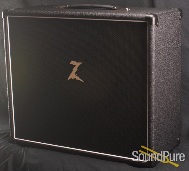 Dr. Z 1x12 Cabinet - Black/Black w/ Celestion Gold — image 3