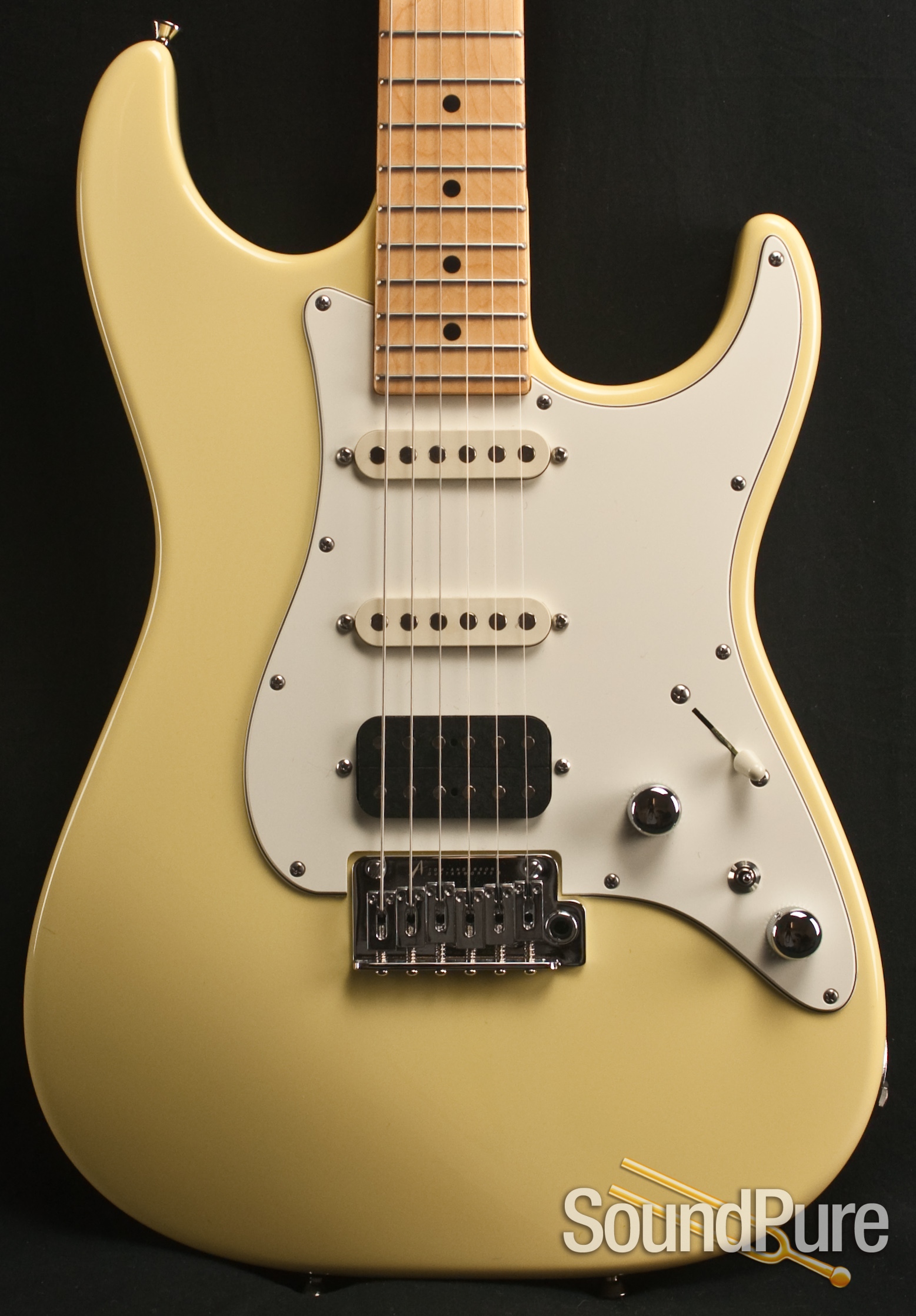 Anderson Classic Mellow Yellow Electric Guitar 091513P