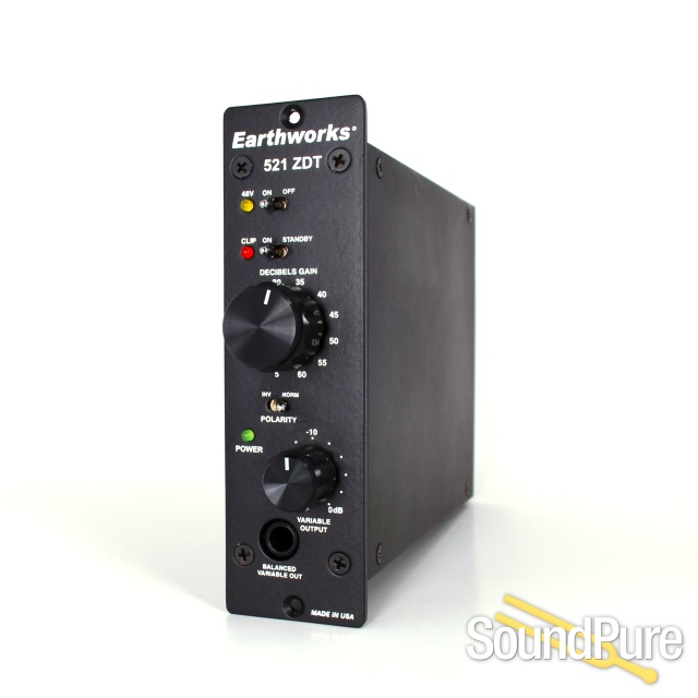 Earthworks 521 ZDT 500-Series Preamp — image 1
