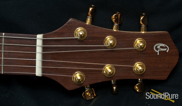 Wes Lambe 6T Koa Top Electric Guitar -used — image 3