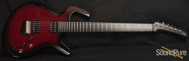 Parker Fly Mojo Quilt Cherry Burst Electric Guitar — image 9