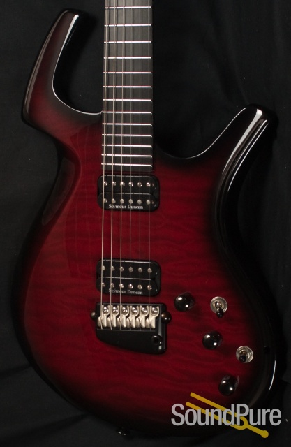 Parker Fly Mojo Quilt Cherry Burst Electric Guitar — image 1