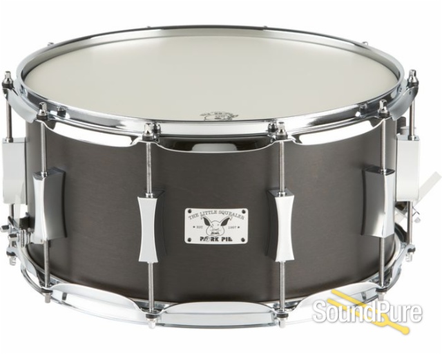 Pork Pie 7x14 Little Squealer Birch/Mahogany Snare Drum — image 2