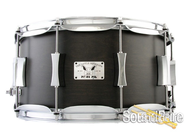 Pork Pie 7x14 Little Squealer Birch/Mahogany Snare Drum — image 1