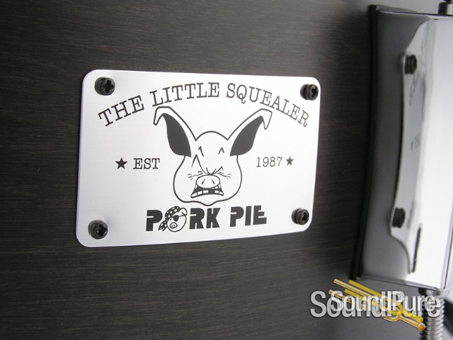 Pork Pie 7x14 Little Squealer Birch/Mahogany Snare Drum — image 3