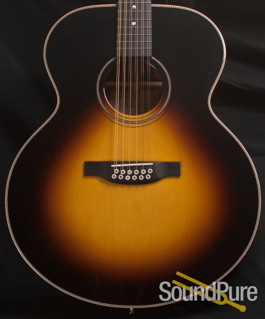Boucher Adirondack/Bubinga Jumbo 12-String Acoustic Guitar — image 1