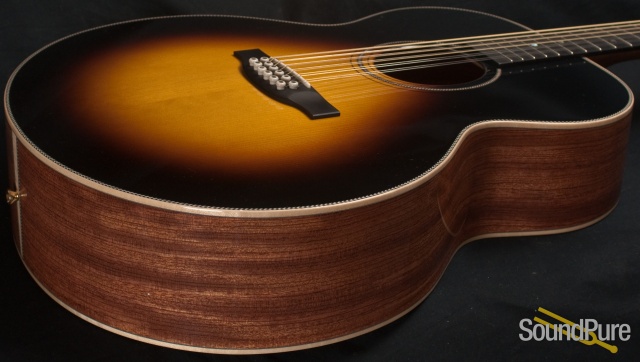 Boucher Adirondack/Bubinga Jumbo 12-String Acoustic Guitar — image 11