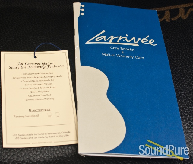 Larrivee OM-05 Acoustic Guitar - Used — image 2