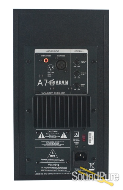 ADAM Audio A7 Active Studio Monitor Pair- Used — image 4