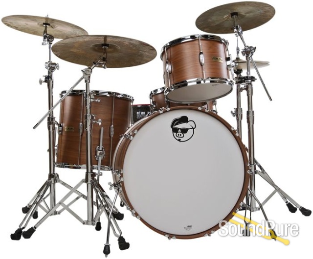 Pork Pie 3pc Hip Pig Drum Set-Nyatoa Satin 20" — image 1