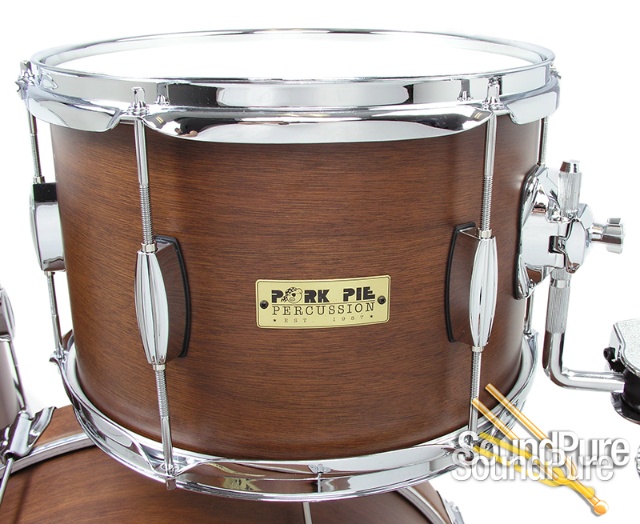 Pork Pie 3pc Hip Pig Drum Set-Nyatoa Satin 20" — image 7