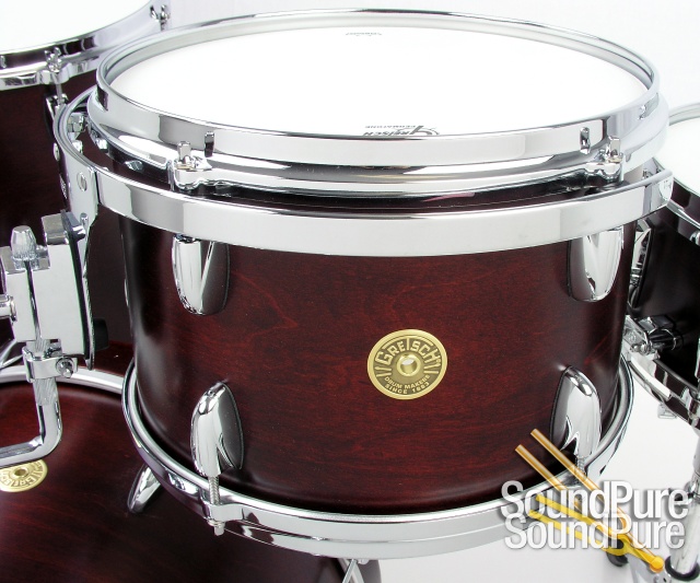 Gretsch 4pc USA Custom Be Bop Drum Set- Walnut — image 2