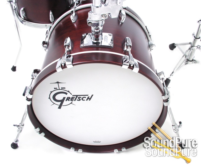 Gretsch 4pc USA Custom Be Bop Drum Set- Walnut — image 3