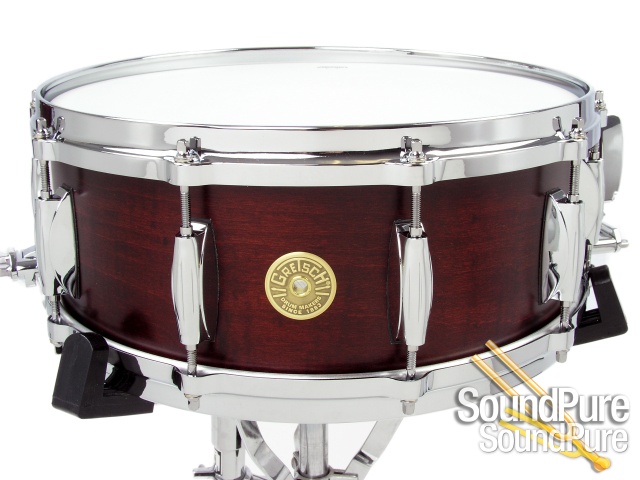 Gretsch 4pc USA Custom Be Bop Drum Set- Walnut — image 5