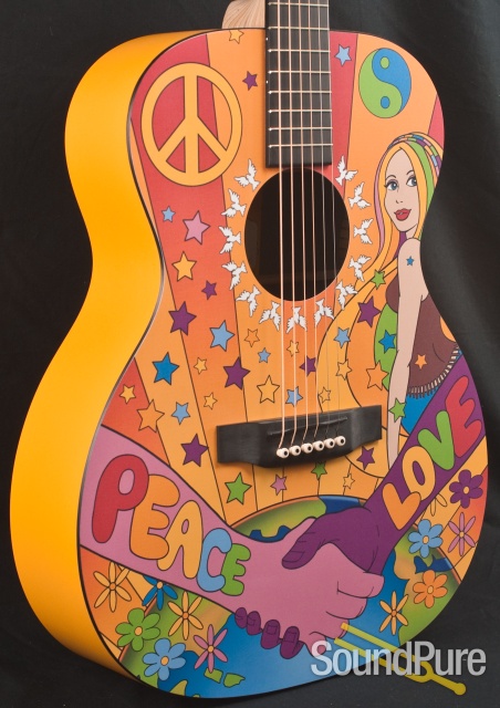 Martin 000X Hippie 154 of 200 Acoustic Guitar - Used — image 2