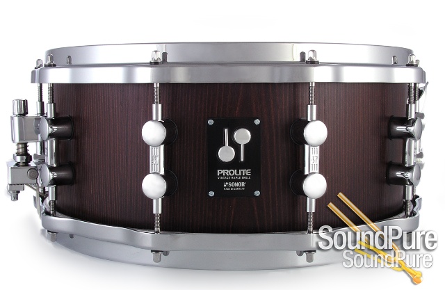 Sonor 14x6 Prolite Snare Drum W Die Cast Hoops Nussbaum