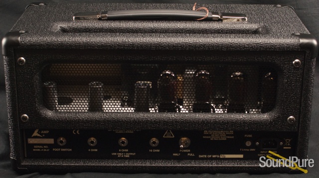 Dr. Z Remedy 40W Amp Head - Black w/ Salt & Pepper Grill — image 3